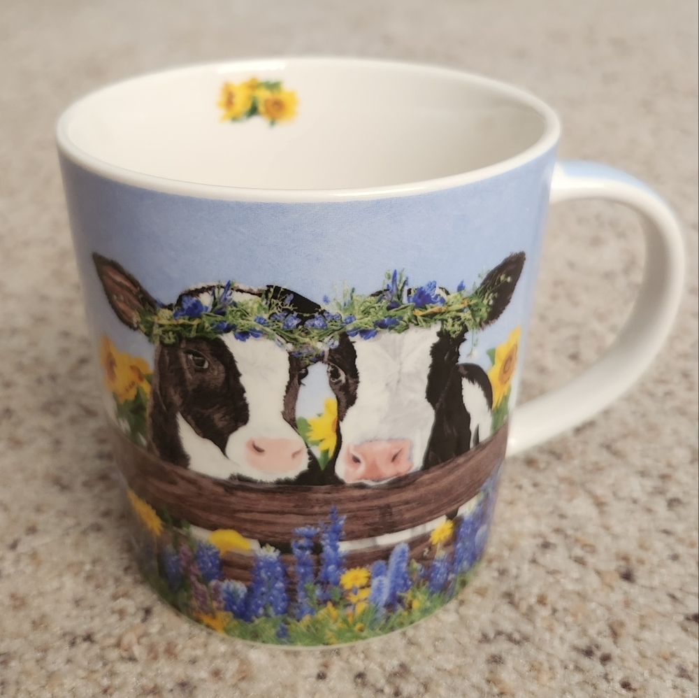 Cows & Sunflowers Mug